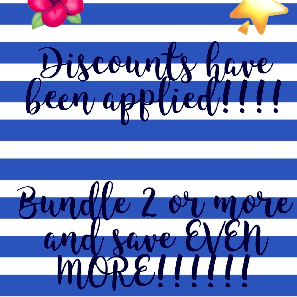 Bundle and save even more!!!!
